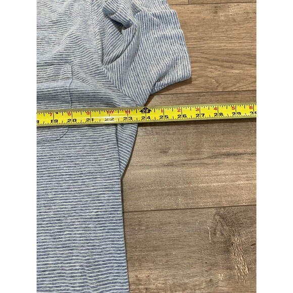 Faherty Movement Mens XXL Short Sleeve Stretch Striped Blue Soft Golf Polo Shirt - Picture 5 of 5
